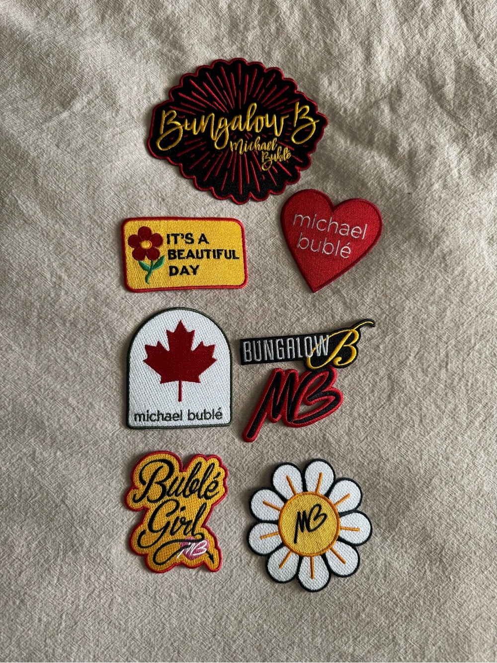 Michael Bublé Patches